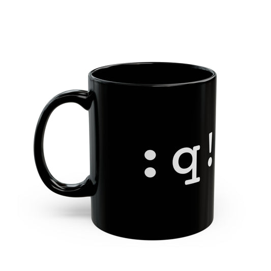 Quit Vim Mug (Dark)