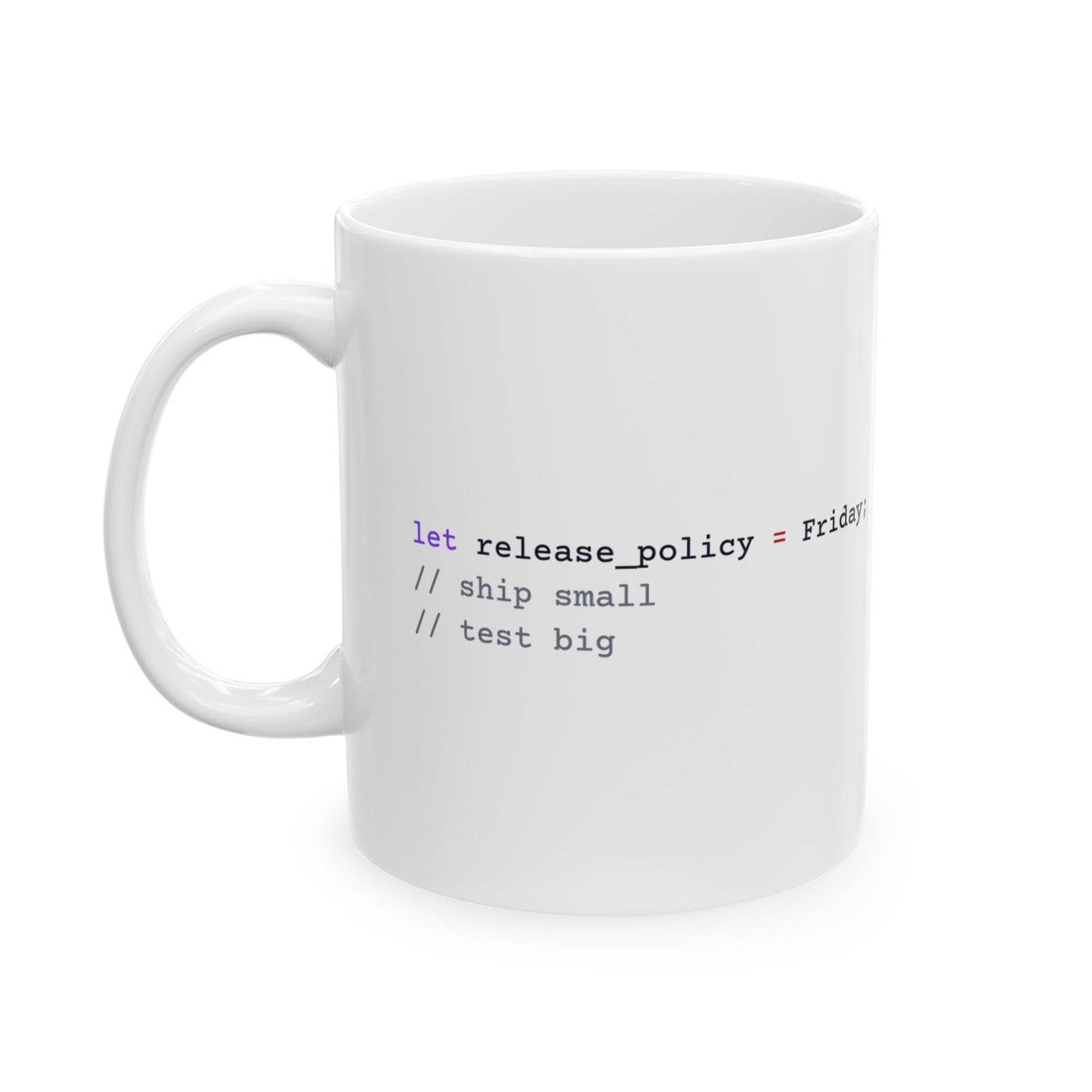 Rust match day Mug (Light)