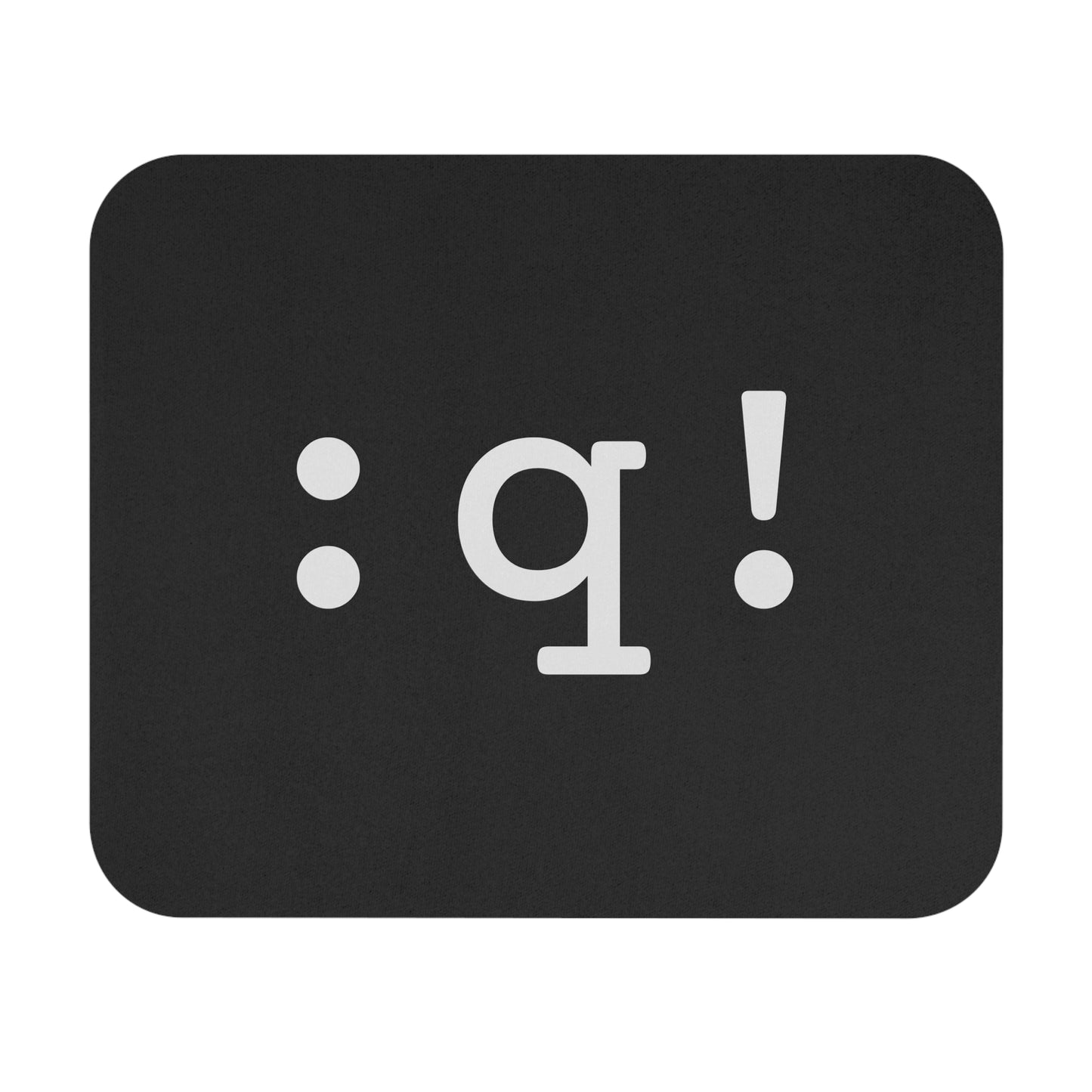 Quit Vim Mousepad (Dark)
