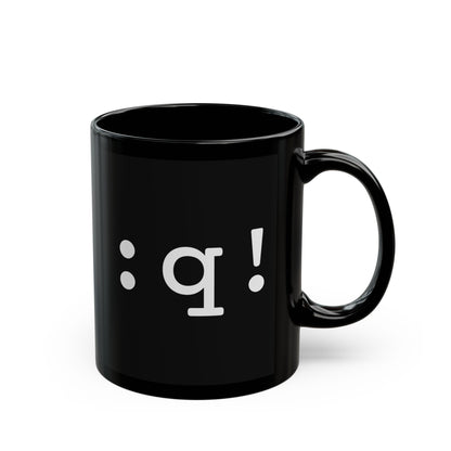 Quit Vim Mug (Dark)