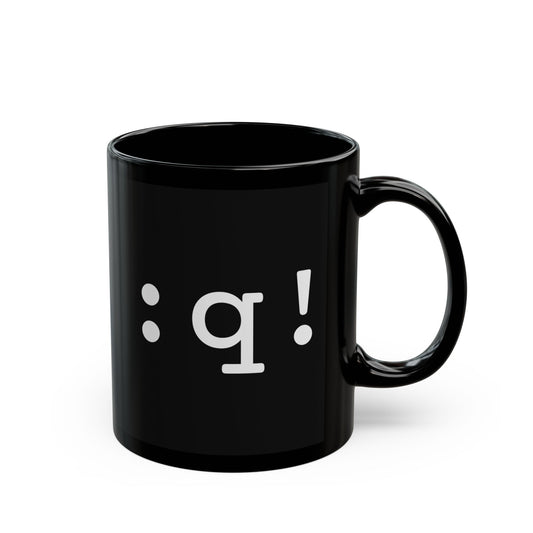 Quit Vim Mug (Dark)