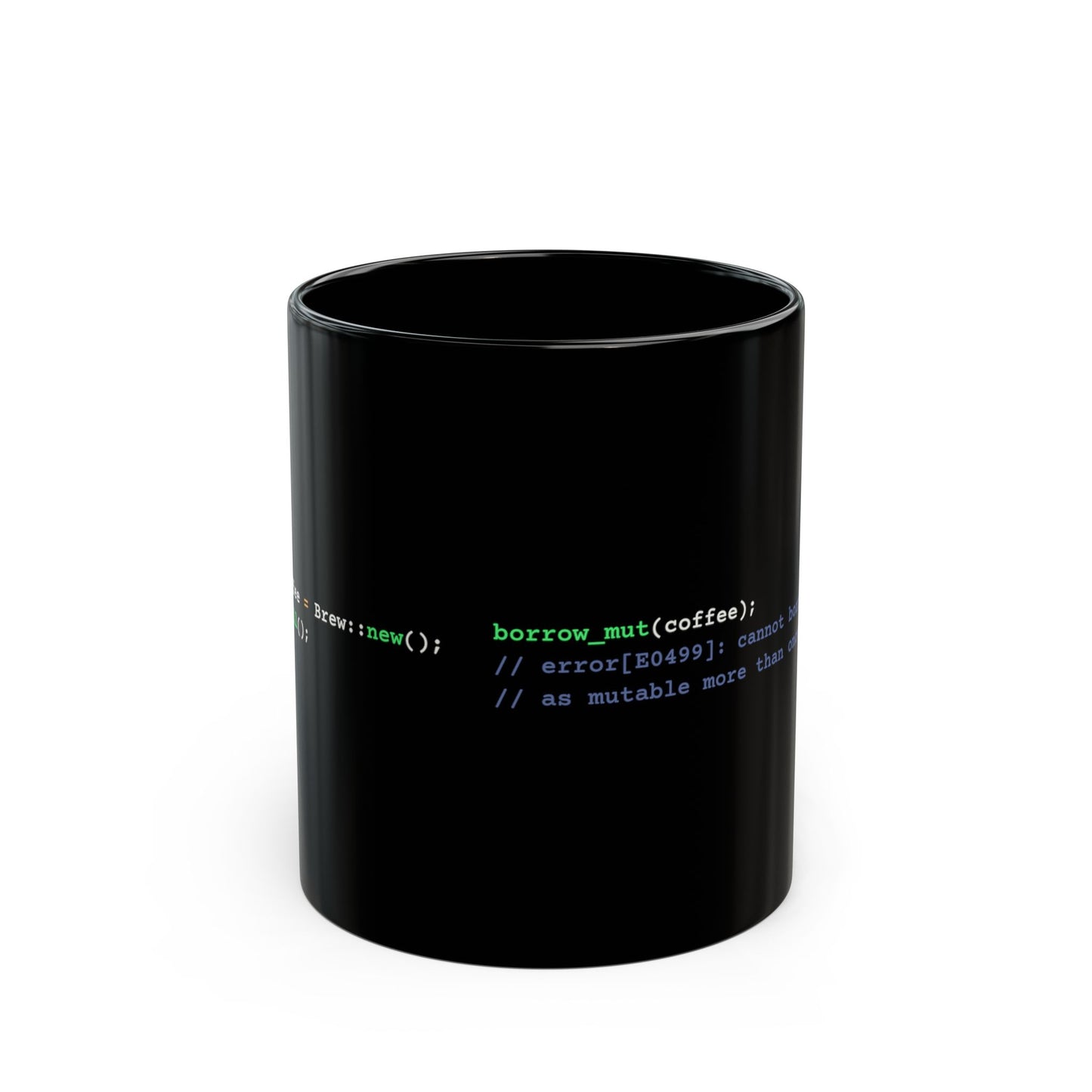 Rust borrow_mut(coffee) Mug (Dark)