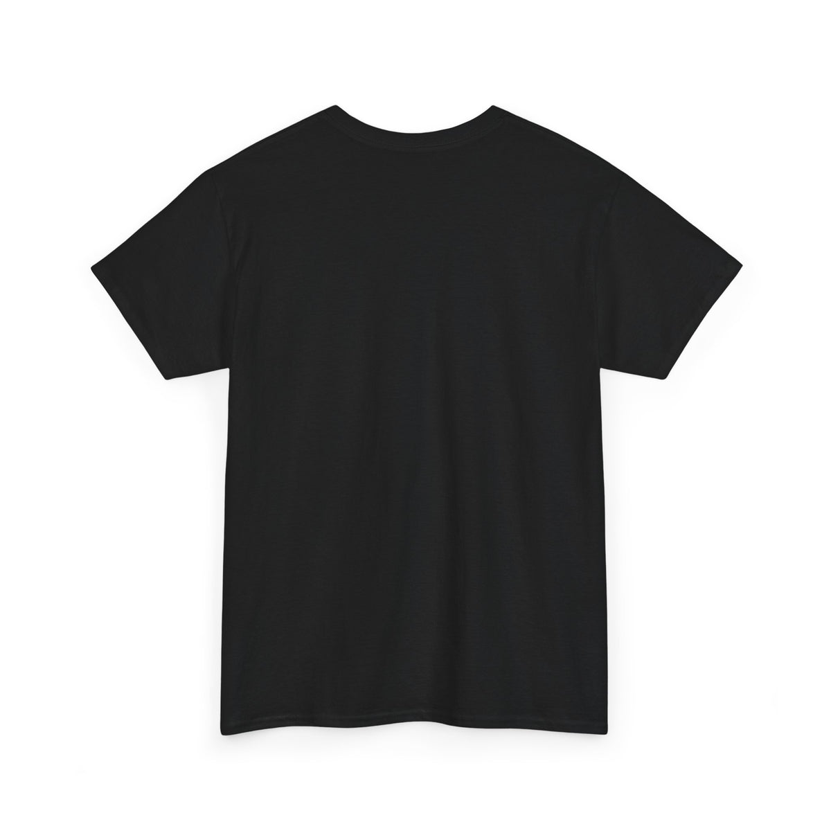 Black tee with a small white monospace private key block containing the number 4, centred on the upper chest.