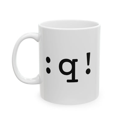 Quit Vim Mug (Light)