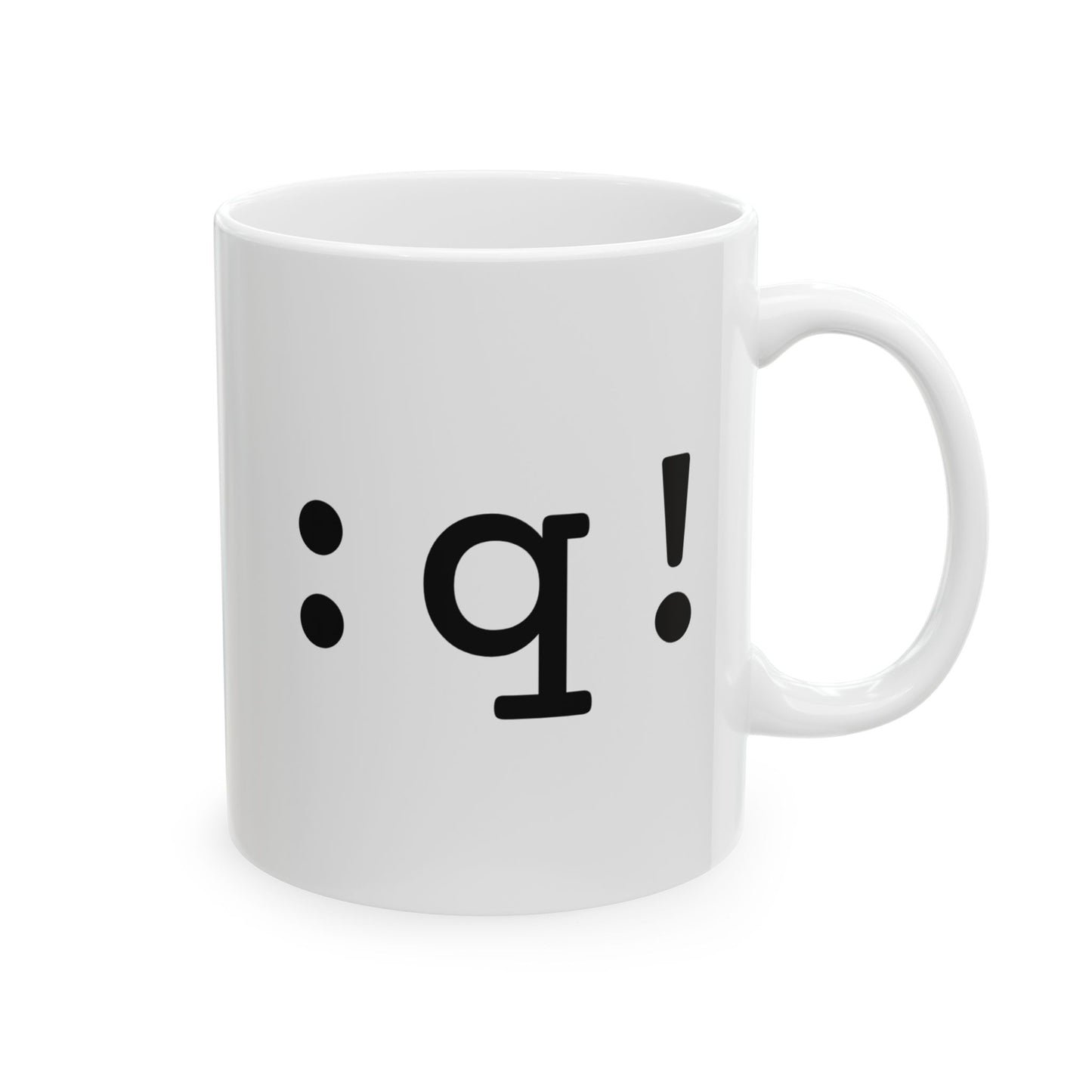 Quit Vim Mug (Light)