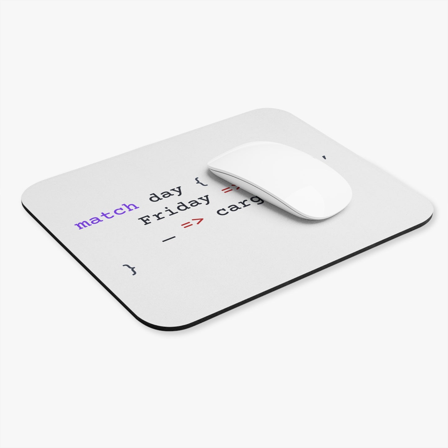 Rust match day Mousepad (Light)