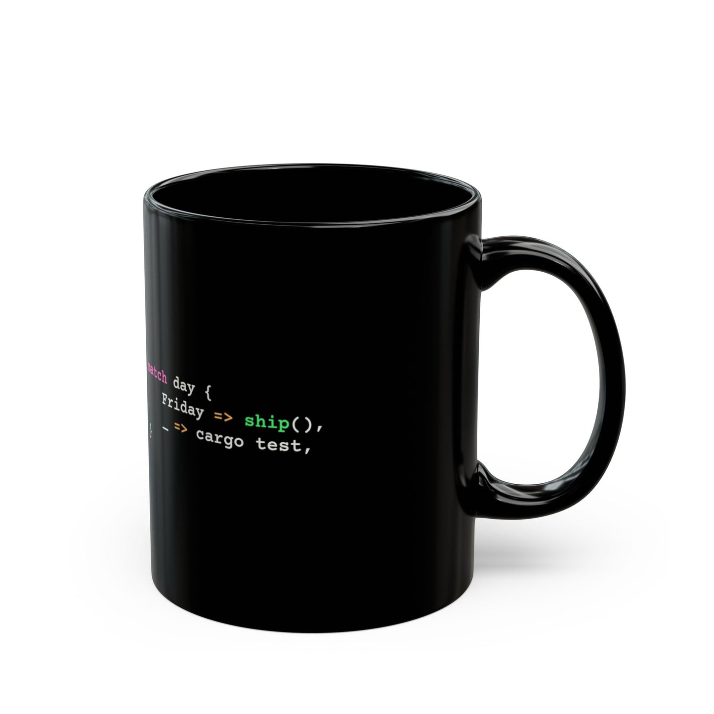 Rust match day Mug (Dark)