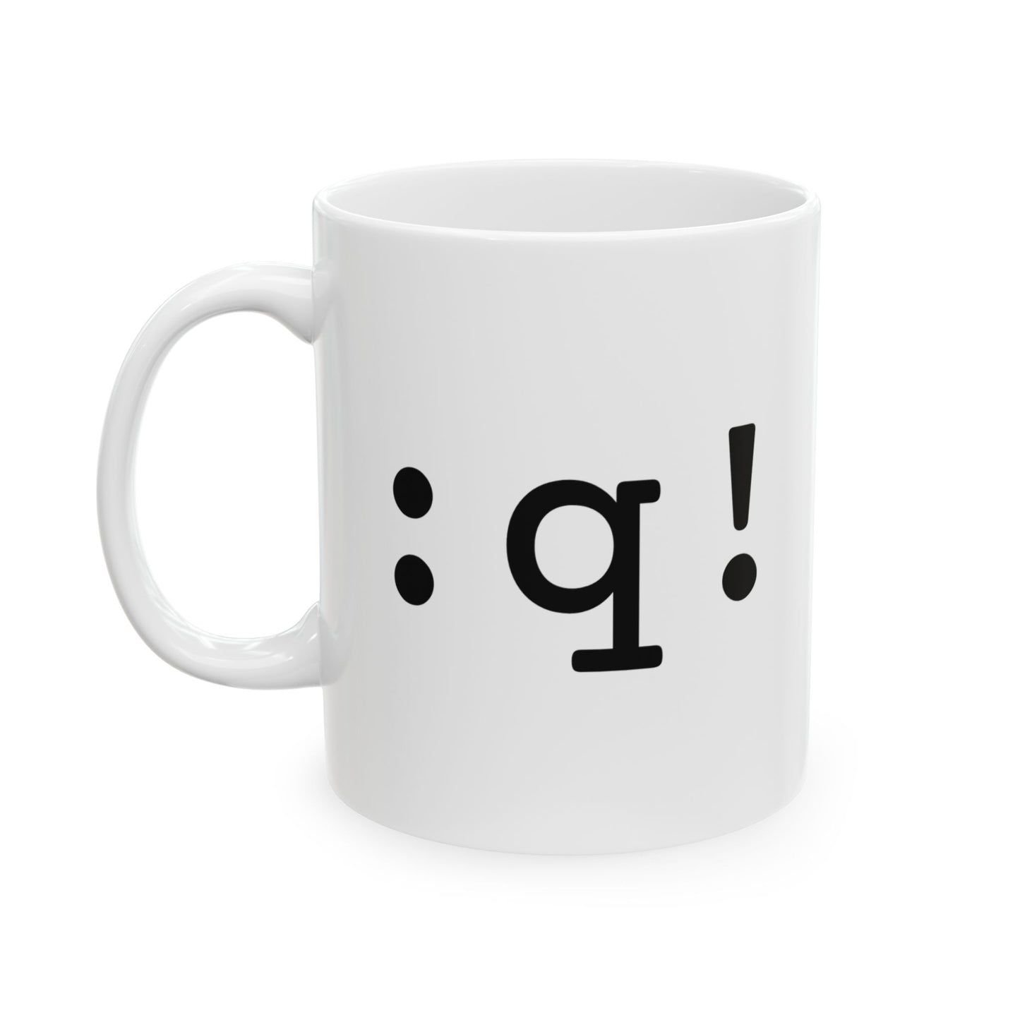 Quit Vim Mug (Light)
