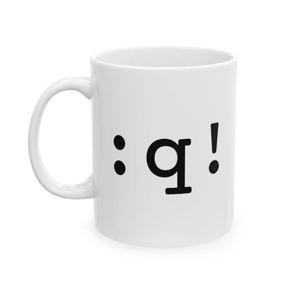 Quit Vim Mug (Light)