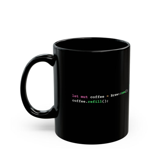 Rust borrow_mut(coffee) Mug (Dark)