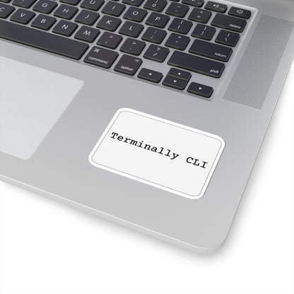 Terminally CLI Sticker (Light)