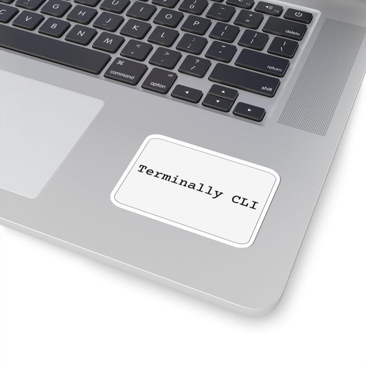 Terminally CLI Sticker (Light)