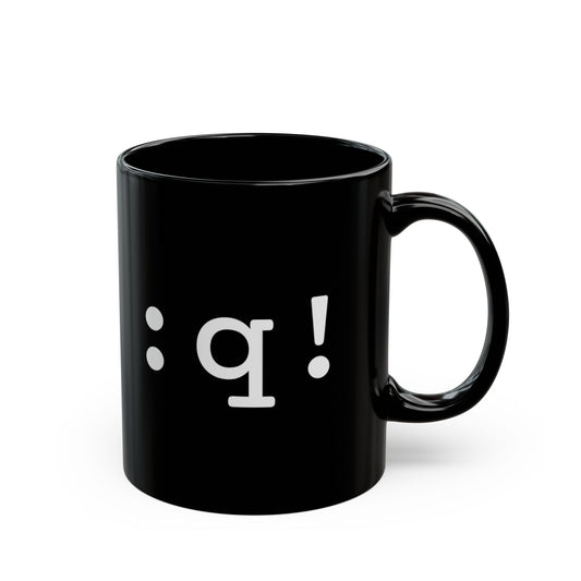 Quit Vim Mug (Dark)