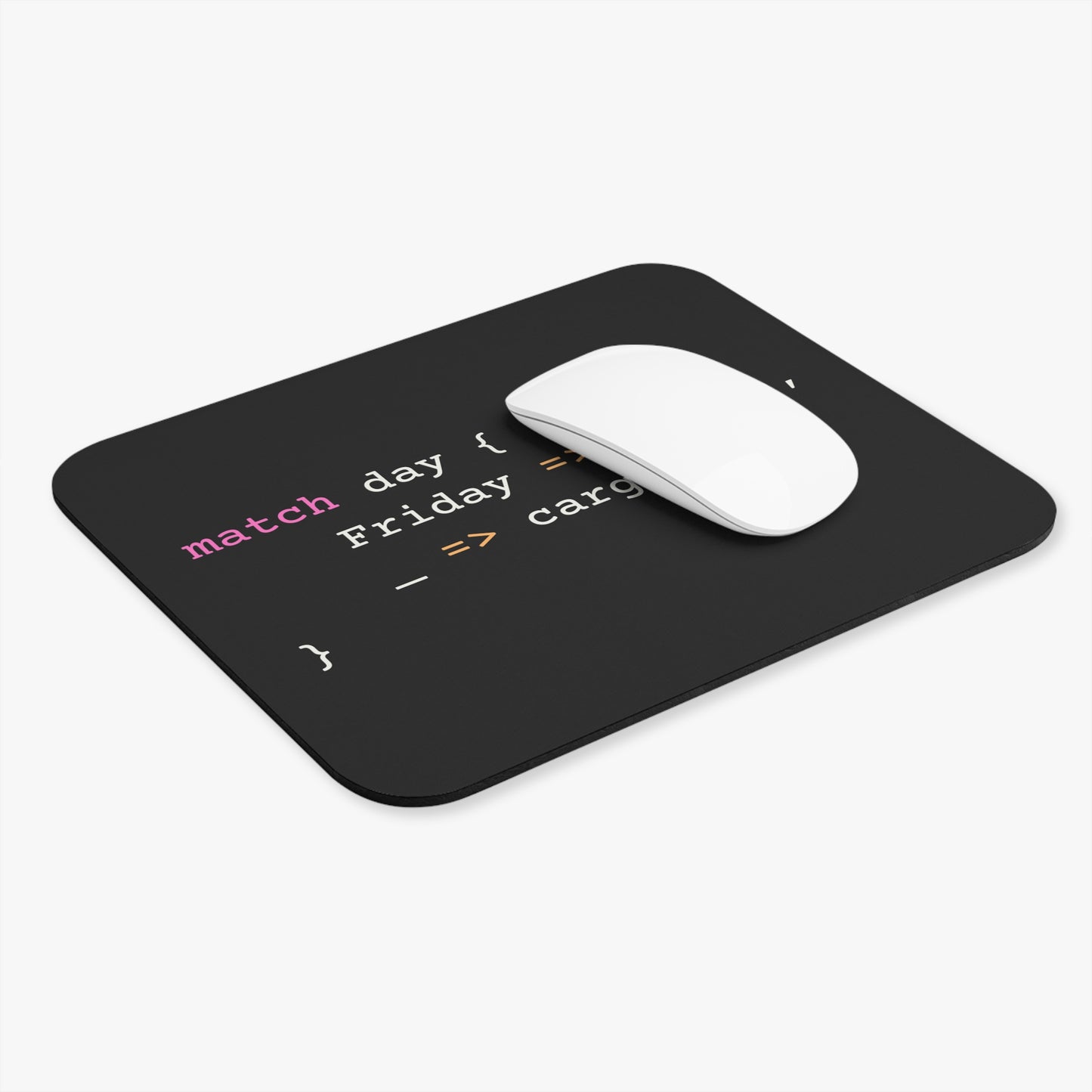 Rust match day Mousepad (Dark)
