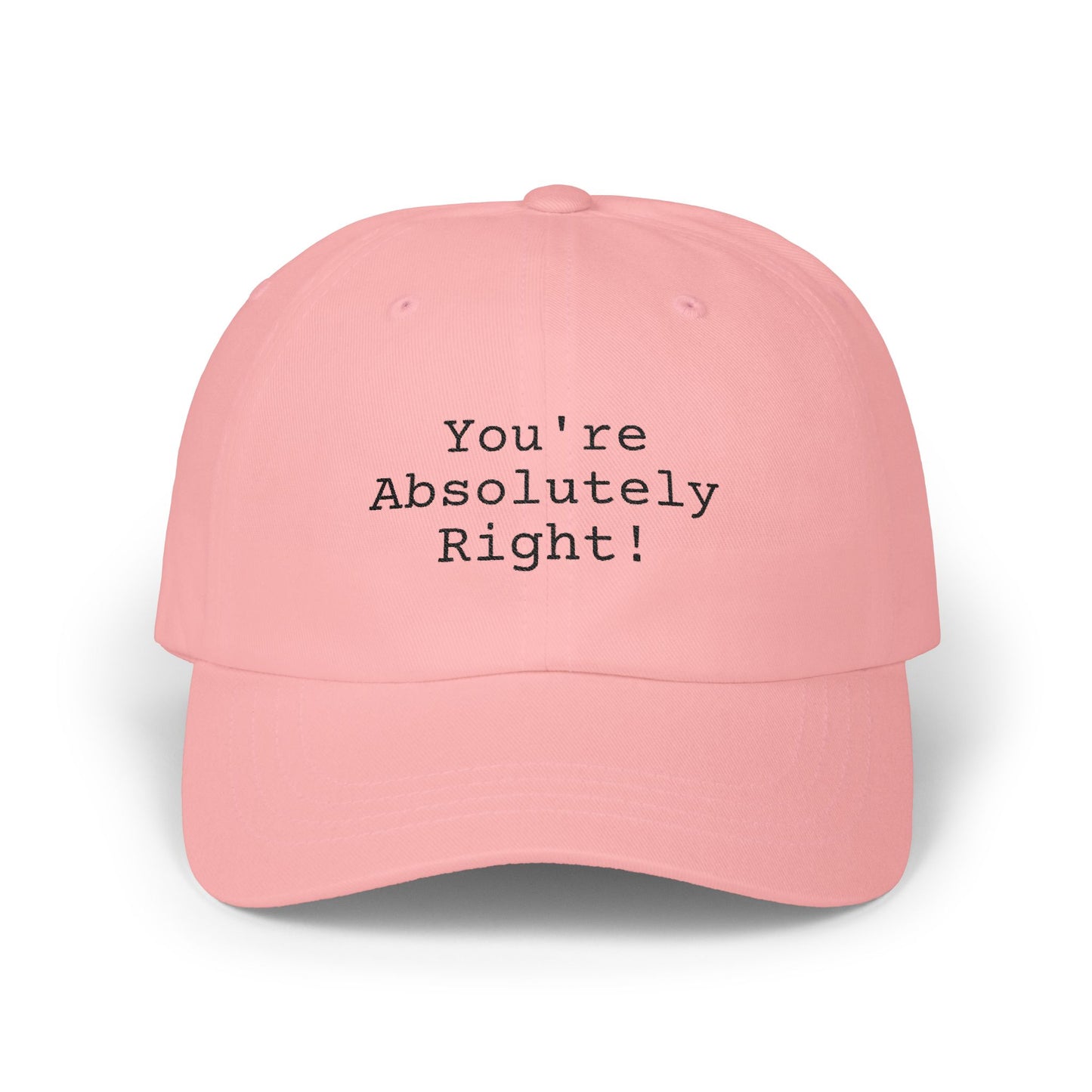 You're Absolutely Right Dad Cap (Light)