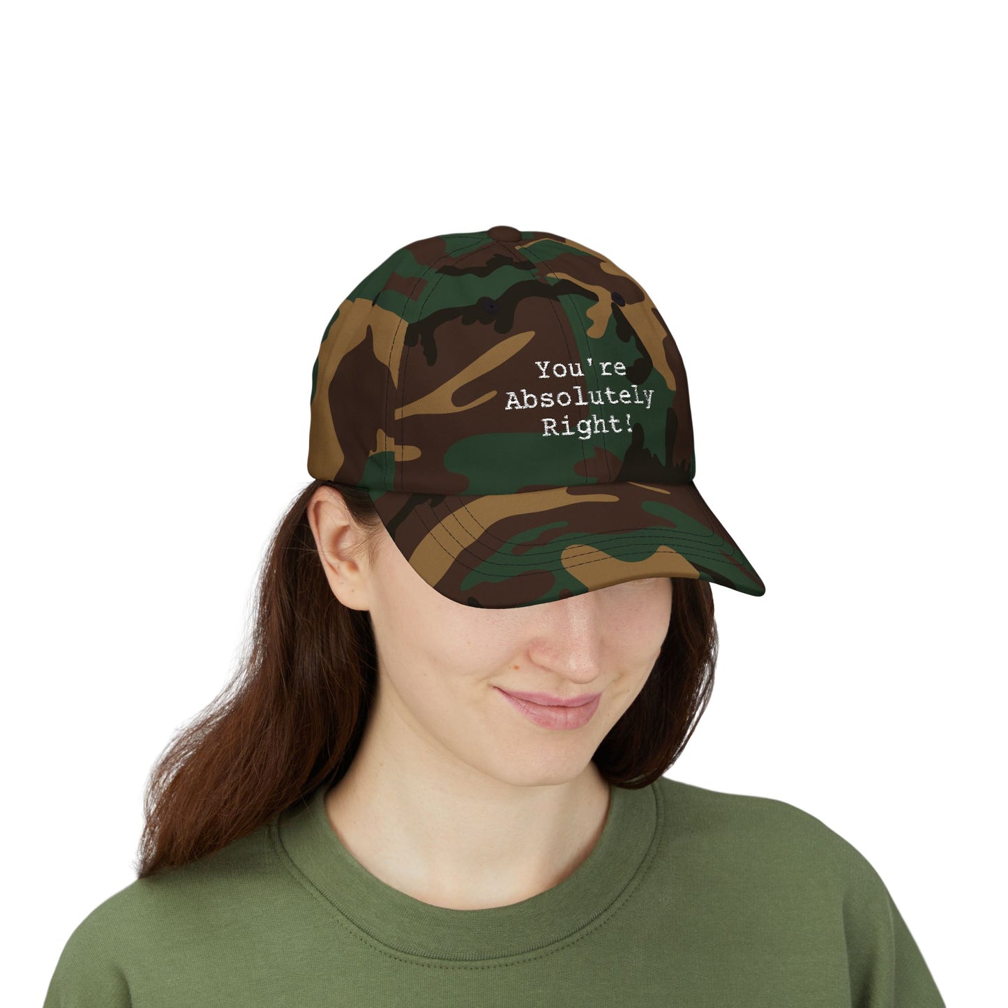 You're Absolutely Right Dad Cap (Dark)