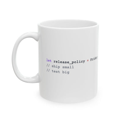 Rust match day Mug (Light)