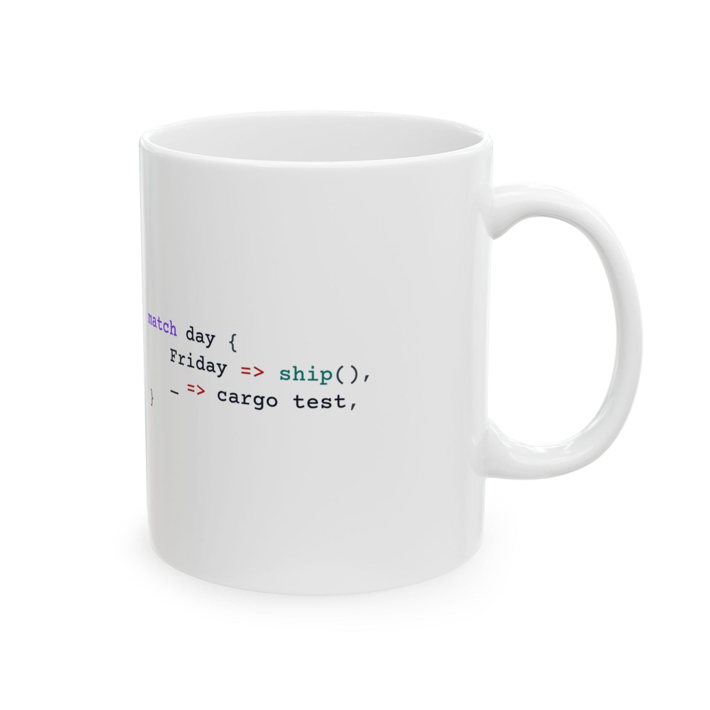 Rust match day Mug (Light)