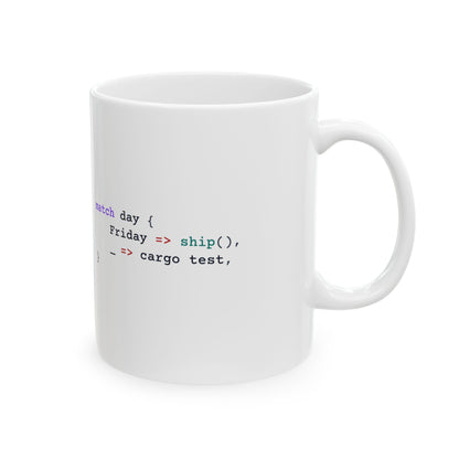 Rust match day Mug (Light)