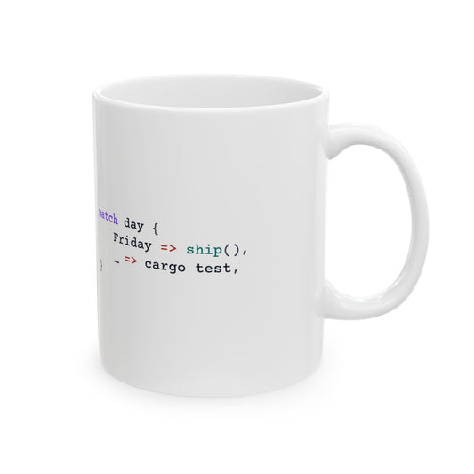 Rust match day Mug (Light)