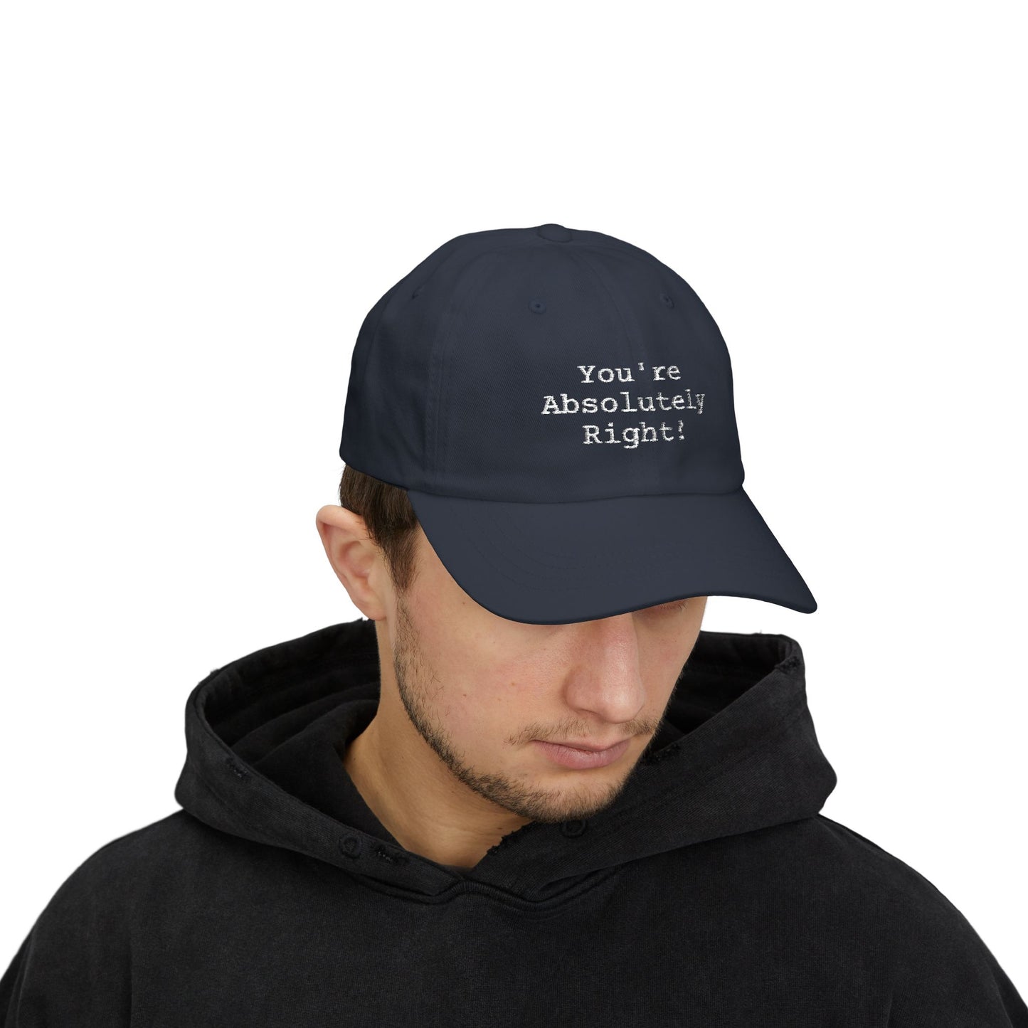 You're Absolutely Right Dad Cap (Dark)