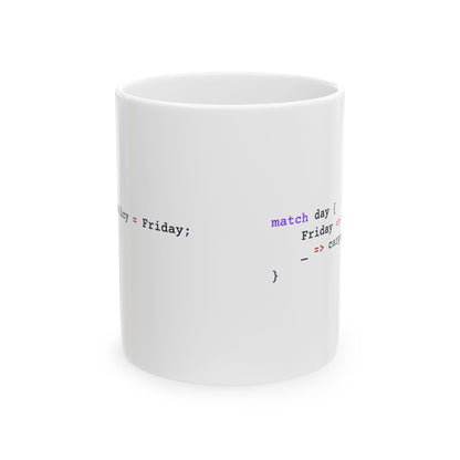 Rust match day Mug (Light)