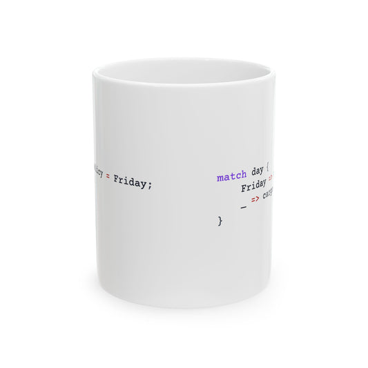 Rust match day Mug (Light)