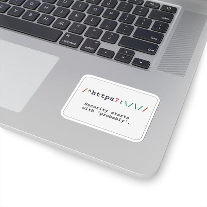 Regex Probably A URL Sticker (Light Mode)
