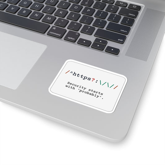 Regex Probably A URL Sticker (Light Mode)