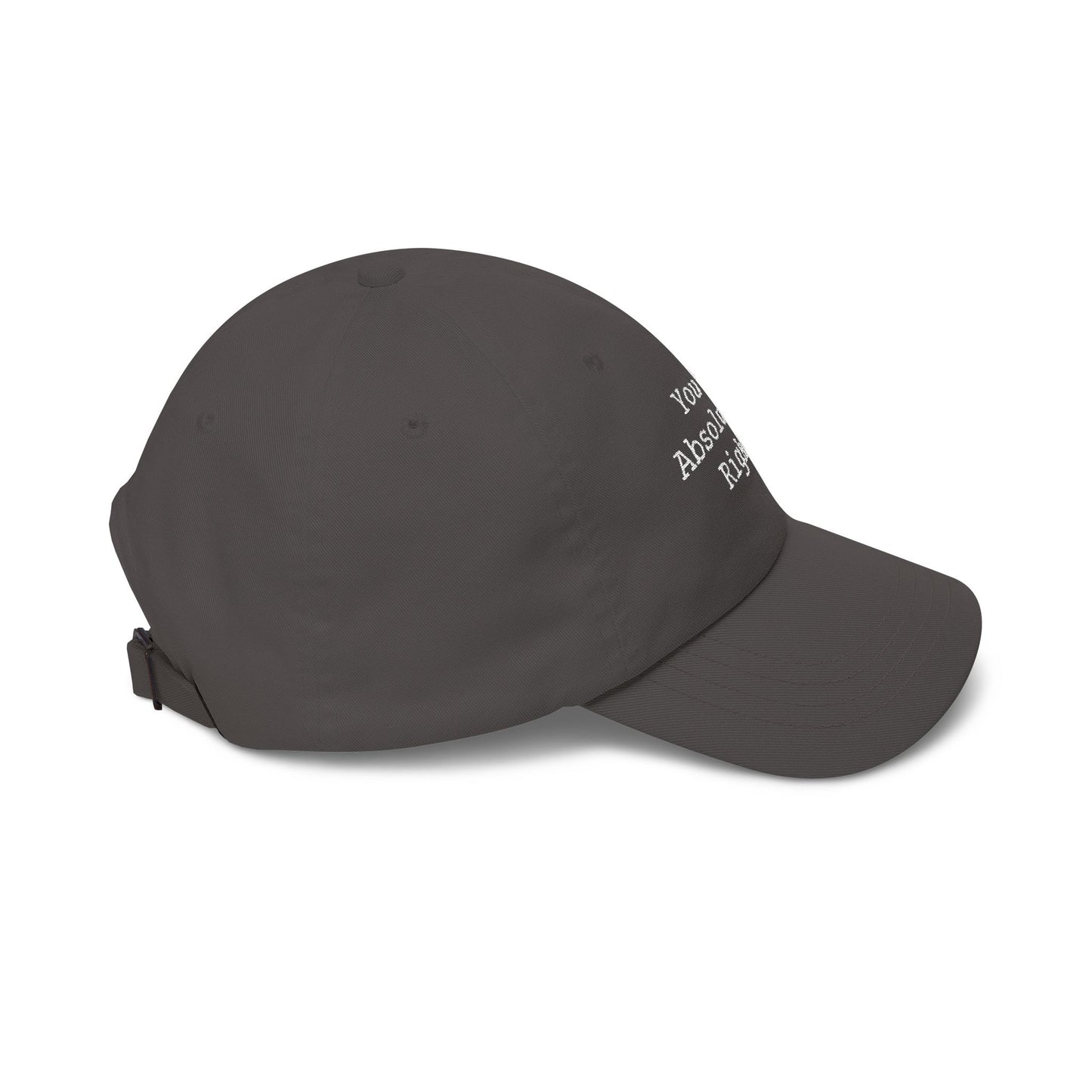 You're Absolutely Right Dad Cap (Dark)
