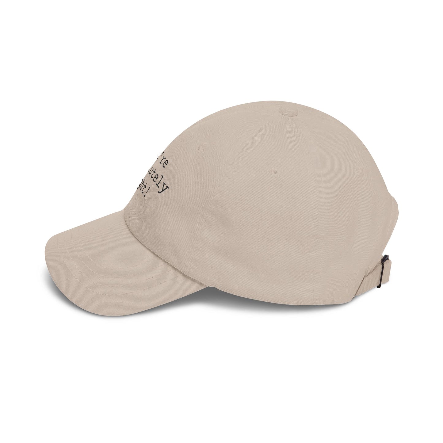You're Absolutely Right Dad Cap (Light)