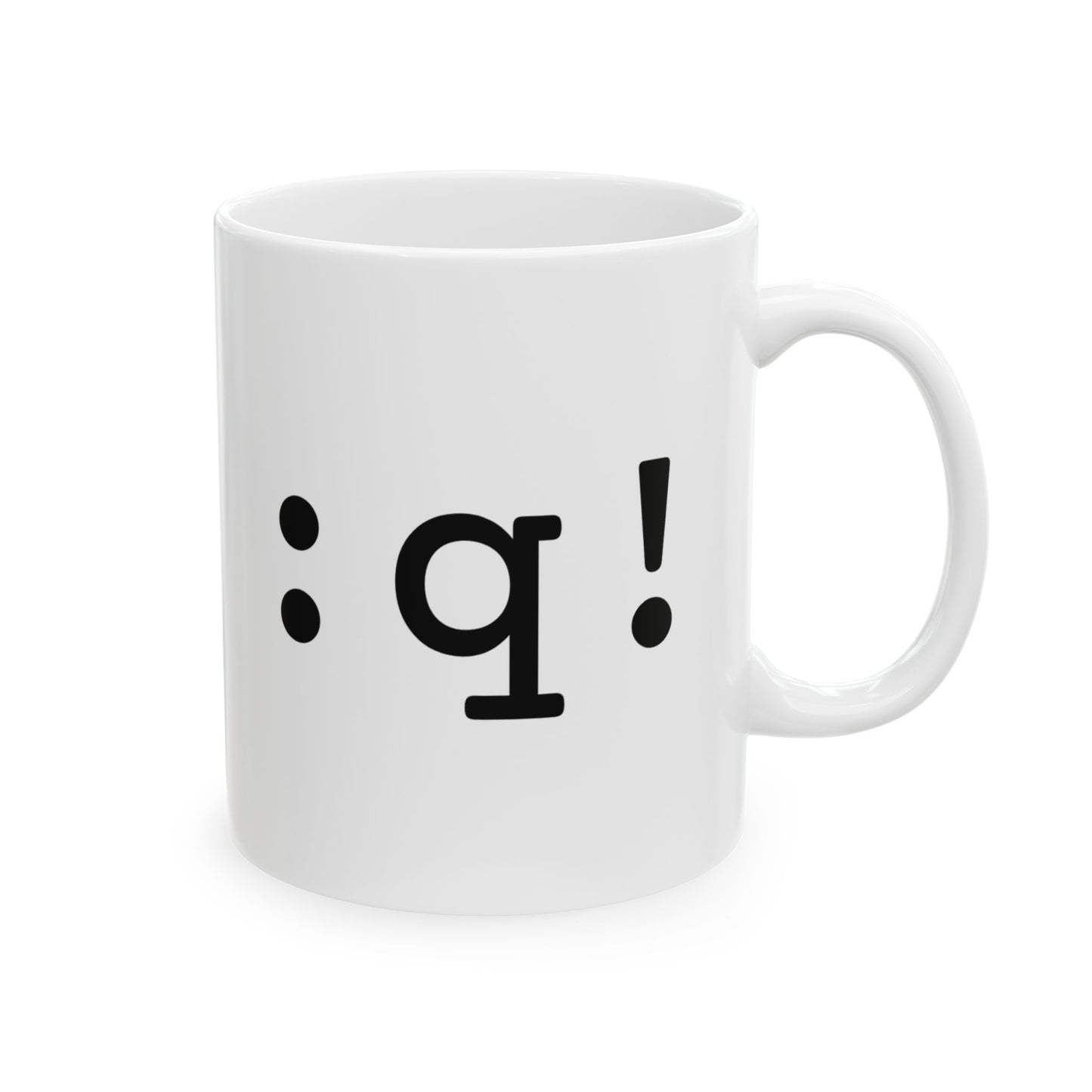 Quit Vim Mug (Light)