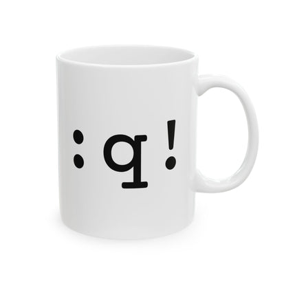 Quit Vim Mug (Light)