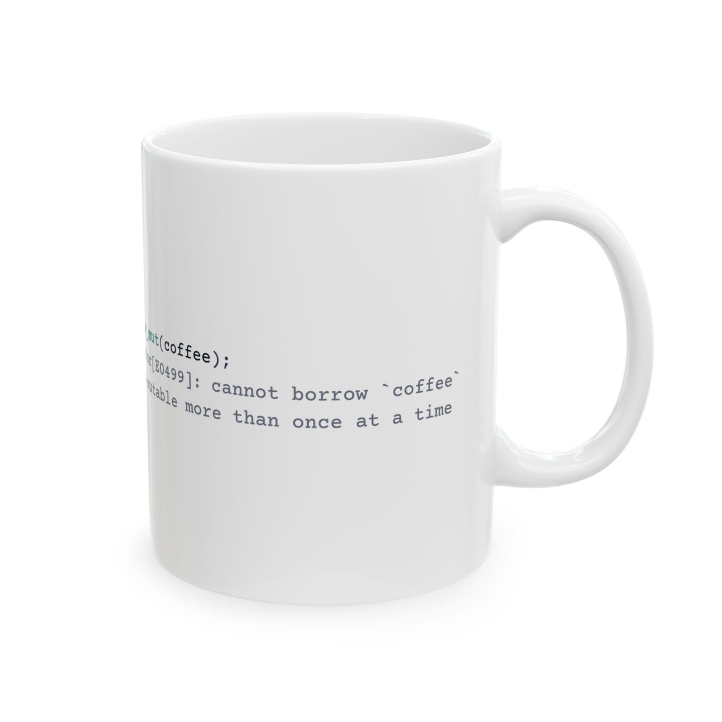 Rust borrow_mut(coffee) Mug (Light)