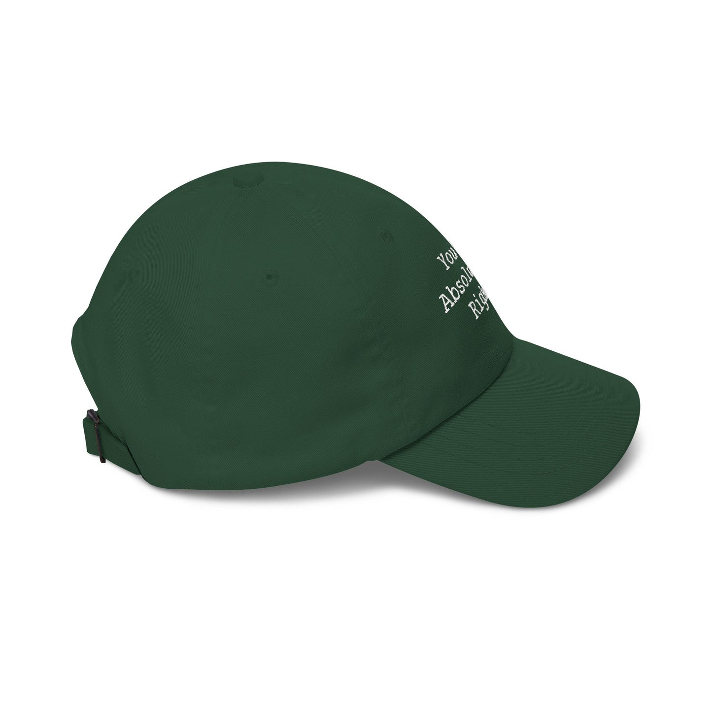 You're Absolutely Right Dad Cap (Dark)