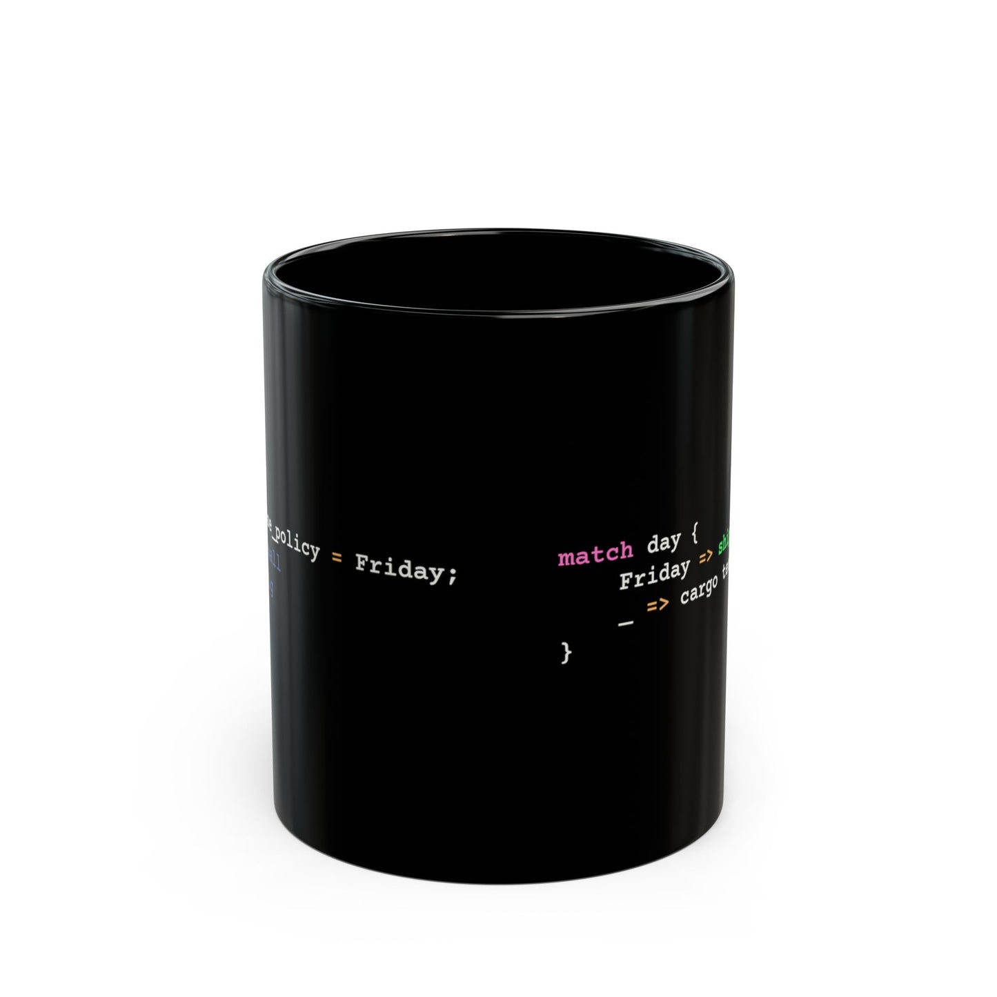 Rust match day Mug (Dark)