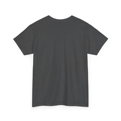 Black tee with a small white monospace private key block containing the number 4, centred on the upper chest.