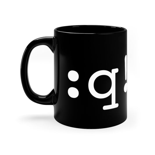 Dark Quit Vim Mug